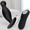 12 Titreşimli Kumandalı Anal Vibratör Zenci Anal Plug Stimülatör