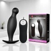 12 Titreşimli Kumandalı Anal Vibratör Zenci Anal Plug Stimülatör