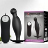 12 Titreşimli Kumandalı Anal Vibratör Zenci Anal Plug Stimülatör