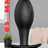 12 Titreşimli Kumandalı Vibratör Zenci Penis Anal Plug Stimülatör