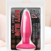 Smooth 14 Cm Vantuzlu Anal Plug Anal Tıkaç Tıpa Pembe Anal Dildo