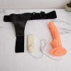 Harnes 20CM Titreşimli Belden Bağlamalı Penis Realistik Protez