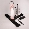 İçi Boş 16 CM Titreşimli Belden Bağlamalı Realistik Penis Strapon