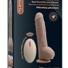 Big Detective Şarjlı Uzaktan Kumandalı Titreşimli Gerçekçi Dildo 19 cm