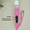 3 Başlıklı Titreşimli AV Massager Klitoral Vibratör Mastürbatör