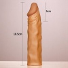 Lovetoy X-Tender 5 CM Dolgulu Realistik Penis Kılıfı Uzatmalı Prezervatif Dildo