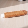 X-LARGE Dolgulu Realistik Penis Kılıfı Uzatmalı Prezervatif Dildo
