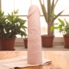 Baıle Big Men 6 CM Dolgulu Realistik Penis Kılıfı Uzatmalı