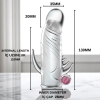 Baıle Güçlü Titreşimli Silikon Penis Kılıfı Prezervatif Çatal Vibratör