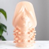 Pretty Love Tırtıklı Ucu Açık Güçlü Penis Kılıfı