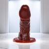 Baıle Ultra Realistik Kahverengi Dildo Penis Kılıfı