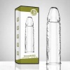 Sleeve Damarlı Uzatmalı Silikon Penis Kılıfı Şeffaf