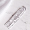 Sleeve Damarlı Uzatmalı Silikon Penis Kılıfı Şeffaf