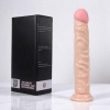 Spartacus 24 CM Dev Uzun Realistik Penis Vantuzlu Testissiz Dildo