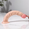 Spartacus 24 CM Dev Uzun Realistik Penis Vantuzlu Testissiz Dildo
