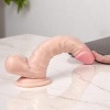 XS HunkEagle Orta Boy Penis Et Dokusu Süper Realistik Dildo 17cm