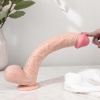 Spartacus Sexy Dev Realistik Penis 33 cm Gerçek Görünümlü Dildo