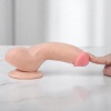 Xise 16 CM Vantuzlu Gerçekçi Realistik Penis Anal Vajinal Dildo