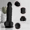 Troops 17 CM Vantuzlu Gerçekçi Realistik Zenci Dildo Anal Penis