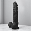 Gabriel 24 CM Vantuzlu Uzun Gerçekçi Realistik Zenci Penis Dildo