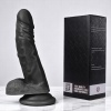 21CM Realistik Zenci Penis Gerçekçi Vibratör Dildo