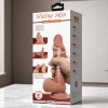Baıle Kayan Cilt Serisi 20.6 Cm Kıkırdaklı Realistik Penis Damarlı Dildo