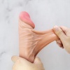 Baıle 24 cm Kıkırdaklı Realistik Penis Damarlı Dildo