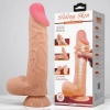 Baıle 24 cm Kıkırdaklı Realistik Penis Damarlı Dildo
