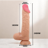 Baıle 24 cm Kıkırdaklı Realistik Penis Damarlı Dildo