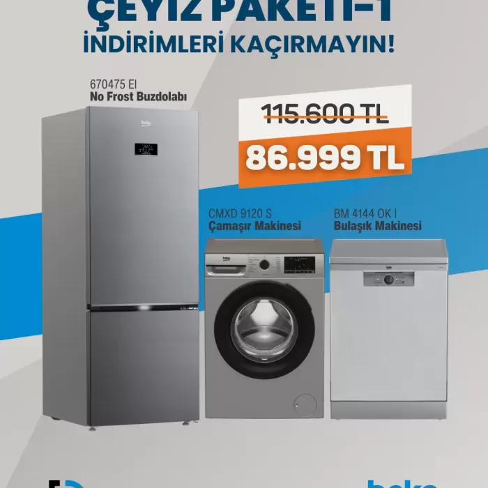 Beyaz Eşya Çeyiz Seti 1