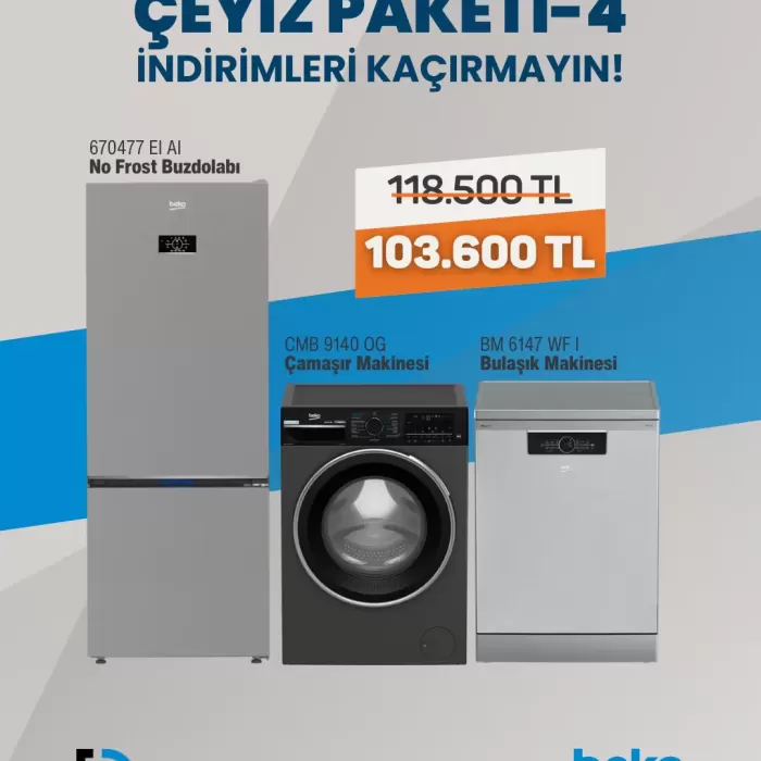 Beyaz Eşya Çeyiz Seti 4