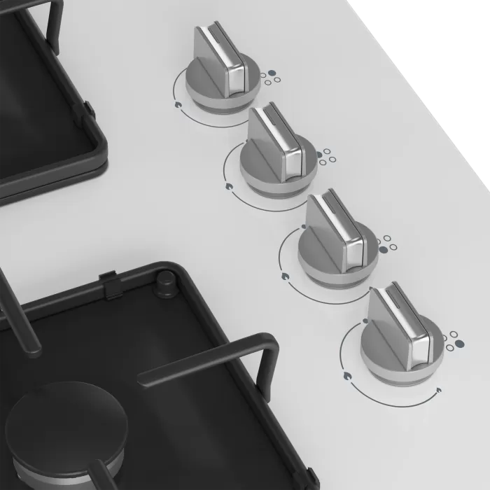 BEKO BOCD K 6510 EB Gazlı Cam Tablalı Ocak