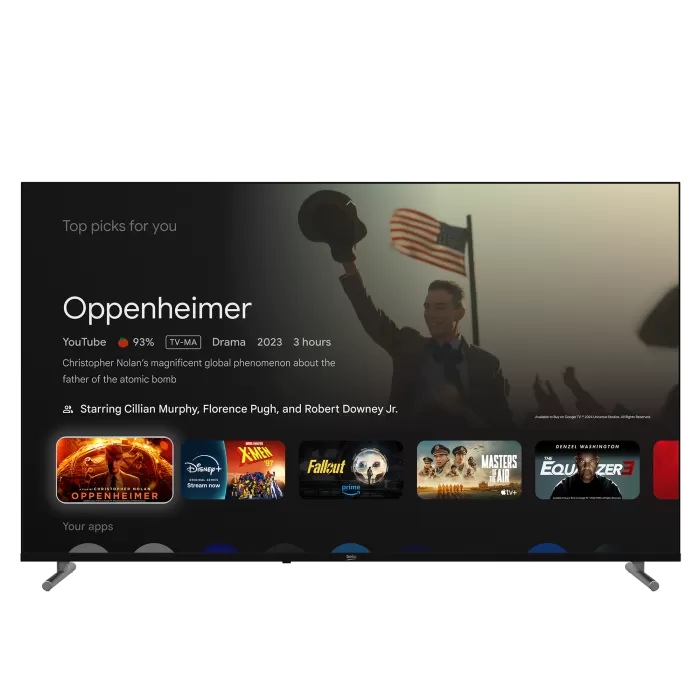 BEKO Crystal 7 65 4K UHD Google TV - B 765 C Smart TV