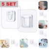 Geçmeli Klips Eşya Sabitleme Askısı 5 Set