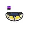 Fonksiyonel Sensörlü 102 Ledli Solar Bahçe Lambası
