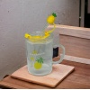 Ananas Tasarımlı Kupa Bardak