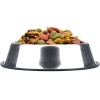 Paslanmaz Çelik Metal Mama Kabı 34 cm.