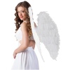 Beyaz Renkli Büyük Boy Melek Kanadı