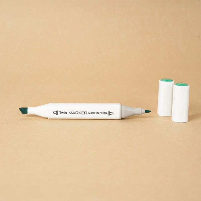 12 Parça Çift Taraflı Marker Boya Kalemi