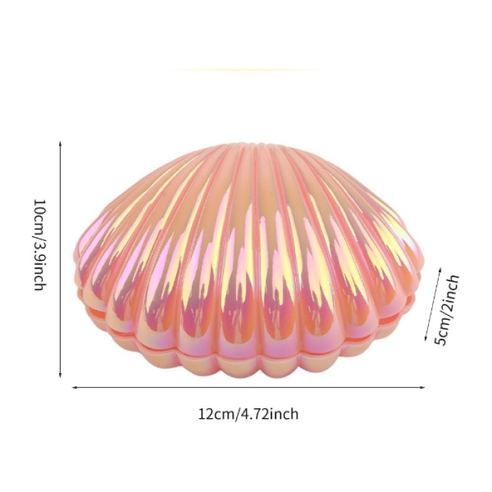 LED Işıklı Kendin Yap Deniz Kabuğu Tasarımlı Lale Lamba