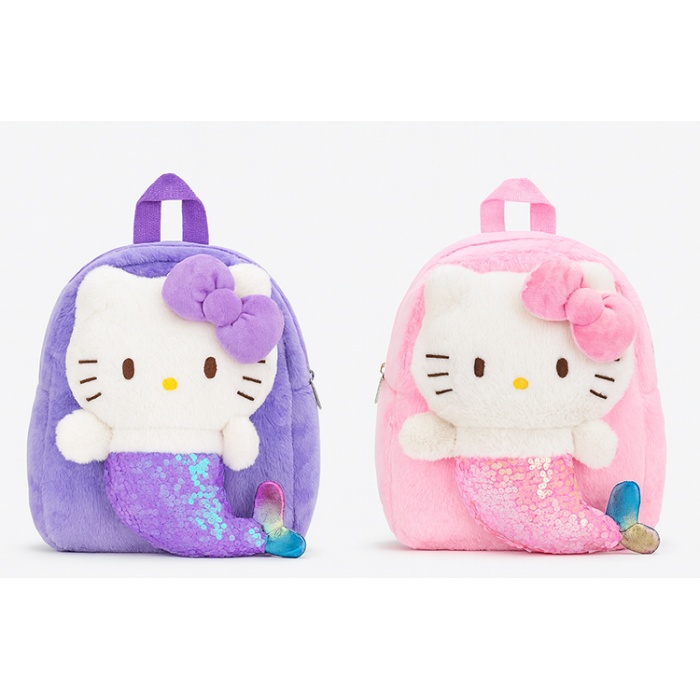 Peluş Hello Kitty Deniz Kızı Sırt Çantası