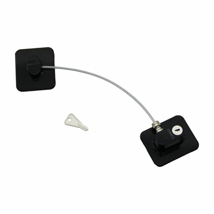 Siyah Plaka Halatlı Emniyet Kilidi