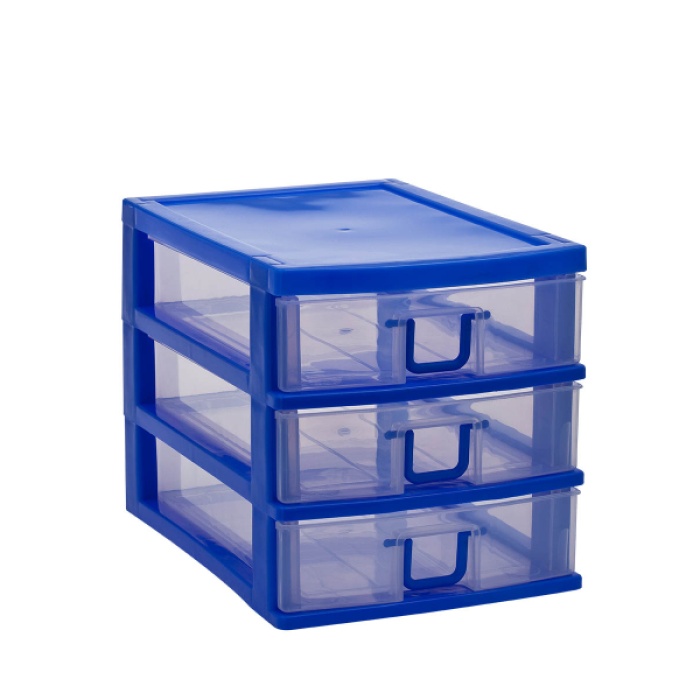 Mini 3 Çekmeceli Komidin Organizer