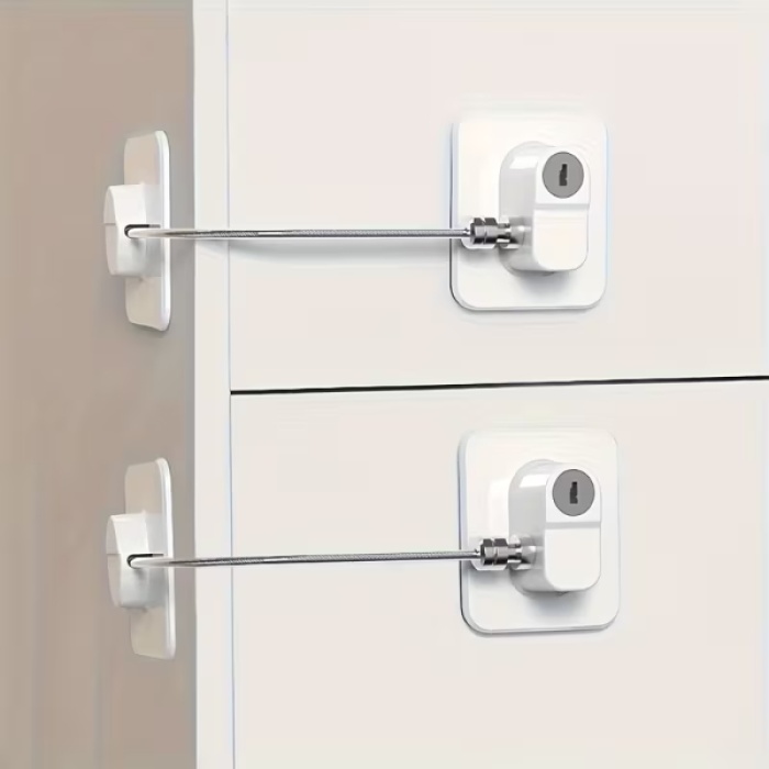 Beyaz Plaka Halatlı Emniyet Kilidi