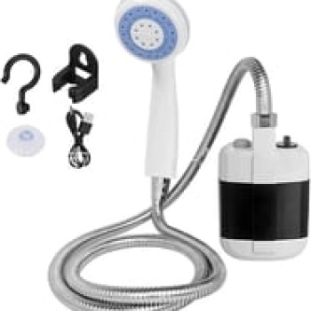 Taşınabilir Duş Seti – Pompalı ve Şarjlı