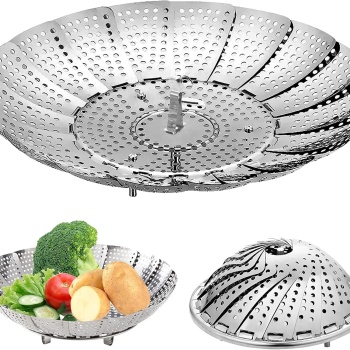 Paslanmaz Çelik Buharda Pişirme Sepeti