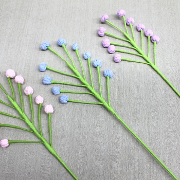 El Örgüsü Dekoratif Tomurcuk Çiçeği