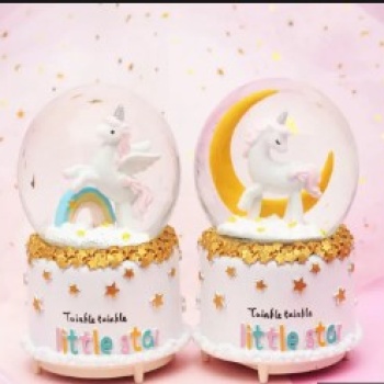 Unicorn Kar Küresi Orta Boy