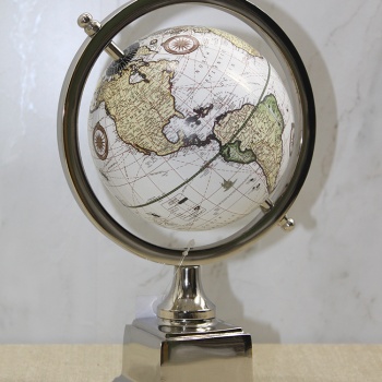 Dekoratif Masaüstü Dünya Küre - Model 20