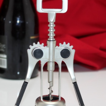 Paslanmaz Çelik Tirbuşon Şarap Açacağı Model 6